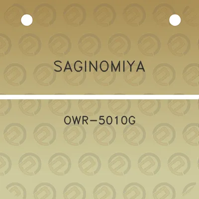 saginomiya-owr-5010g