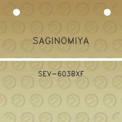 saginomiya-sev-603bxf