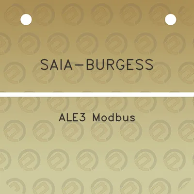 saia-burgess-ale3-modbus