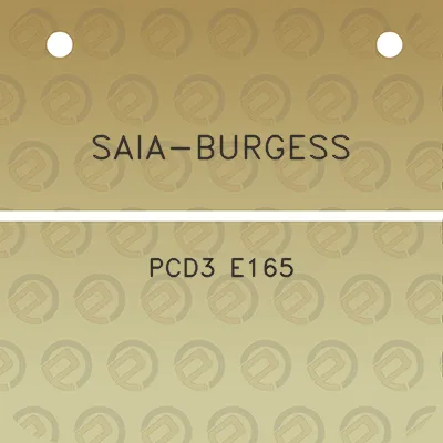 saia-burgess-pcd3-e165