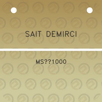 sait-demirci-msc1000