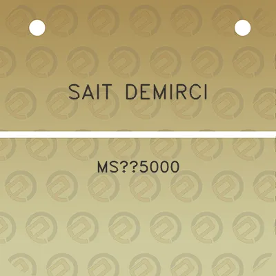 sait-demirci-msc5000