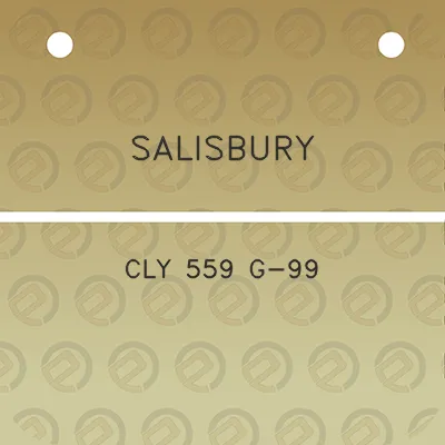 salisbury-cly-559-g-99