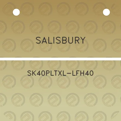 salisbury-sk40pltxl-lfh40