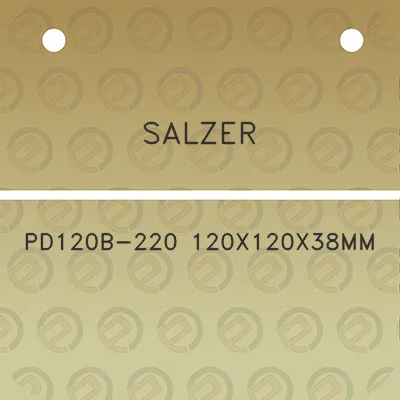 salzer-pd120b-220-120x120x38mm