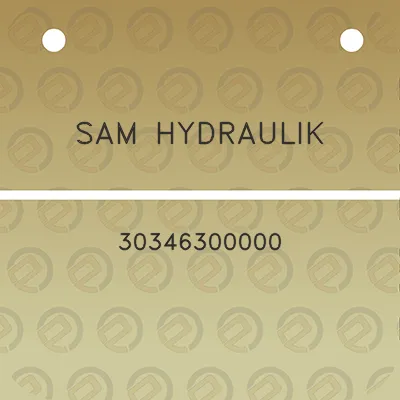 sam-hydraulik-30346300000