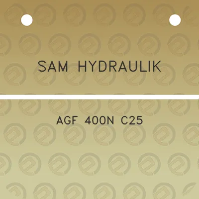 sam-hydraulik-agf-400n-c25