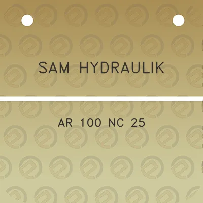 sam-hydraulik-ar-100-nc-25