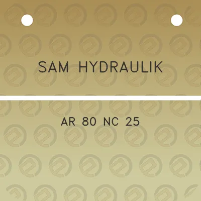 sam-hydraulik-ar-80-nc-25