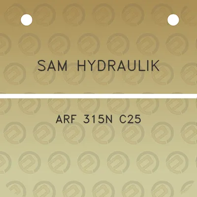 sam-hydraulik-arf-315n-c25