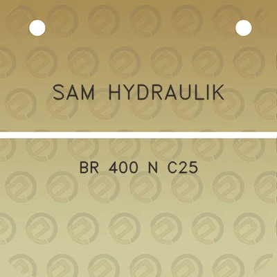 sam-hydraulik-br-400-n-c25