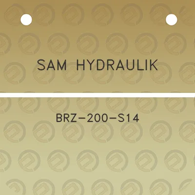 sam-hydraulik-brz-200-s14