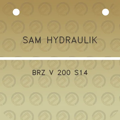 sam-hydraulik-brz-v-200-s14