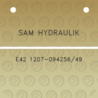 sam-hydraulik-e42-1207-09425649