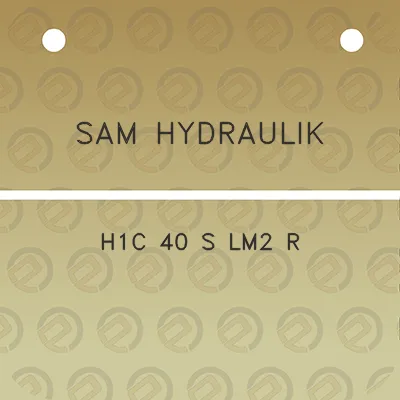 sam-hydraulik-h1c-40-s-lm2-r