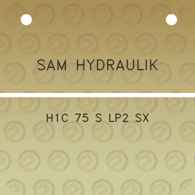 sam-hydraulik-h1c-75-s-lp2-sx