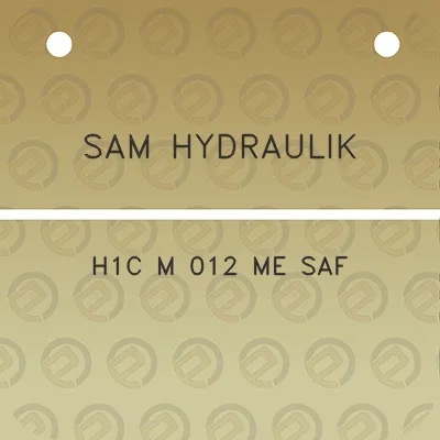 sam-hydraulik-h1c-m-012-me-saf