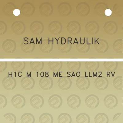 sam-hydraulik-h1c-m-108-me-sao-llm2-rv