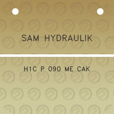 sam-hydraulik-h1c-p-090-me-cak