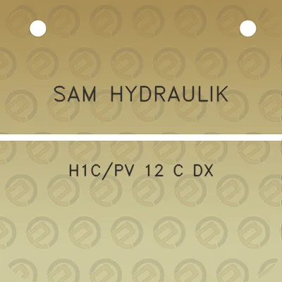 sam-hydraulik-h1cpv-12-c-dx