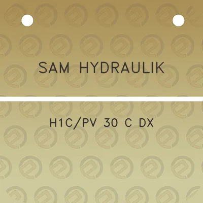 sam-hydraulik-h1cpv-30-c-dx