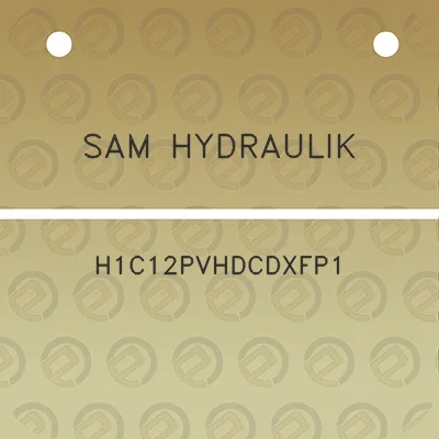 sam-hydraulik-h1c12pvhdcdxfp1