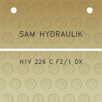 sam-hydraulik-h1v-226-c-f21-dx