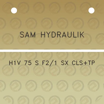 sam-hydraulik-h1v-75-s-f21-sx-clstp