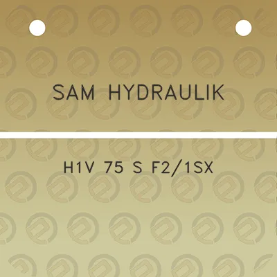 sam-hydraulik-h1v-75-s-f21sx