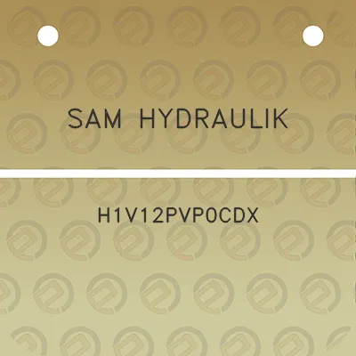 sam-hydraulik-h1v12pvp0cdx