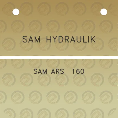 sam-hydraulik-sam-ars-160