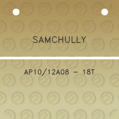 samchully-ap1012a08-18t