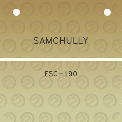 samchully-fsc-190