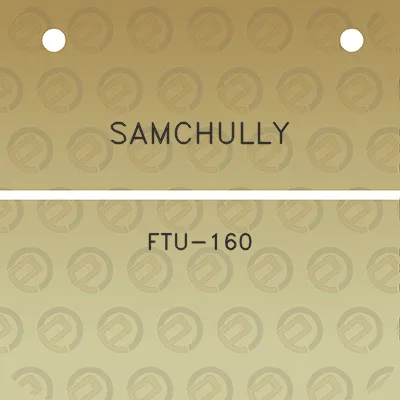 samchully-ftu-160