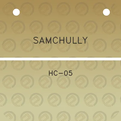 samchully-hc-05