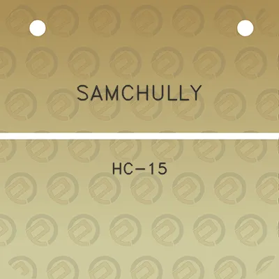 samchully-hc-15