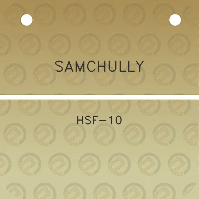 samchully-hsf-10