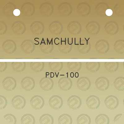 samchully-pdv-100