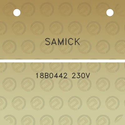 samick-18b0442-230v