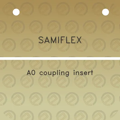 samiflex-a0-coupling-insert