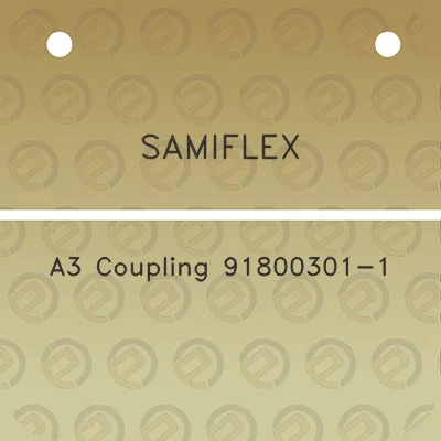 samiflex-a3-coupling-91800301-1