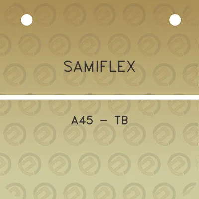 samiflex-a45-tb