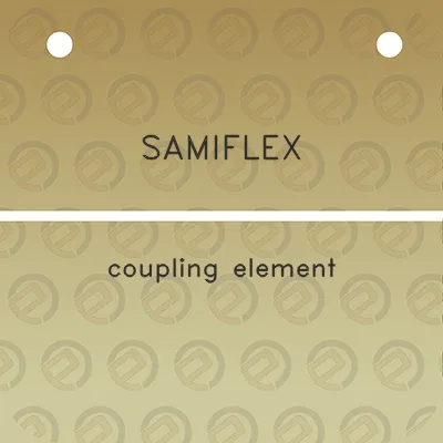 samiflex-coupling-element