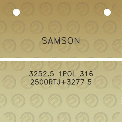 samson-32525-1pol-316-2500rtj32775