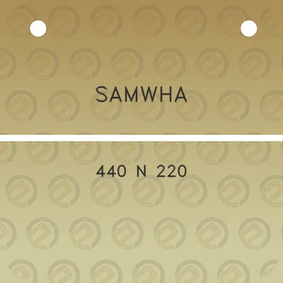 samwha-440-n-220