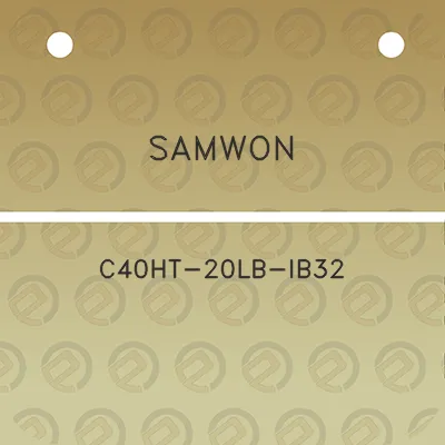 samwon-c40ht-20lb-ib32