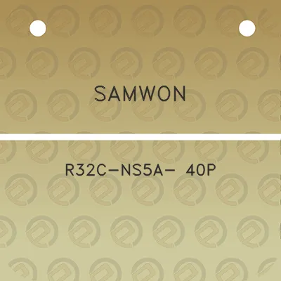 samwon-r32c-ns5a-40p