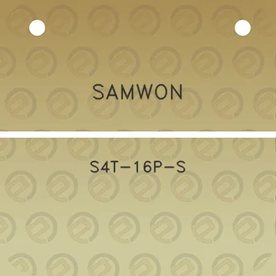 samwon-s4t-16p-s