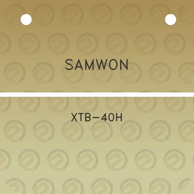 samwon-xtb-40h