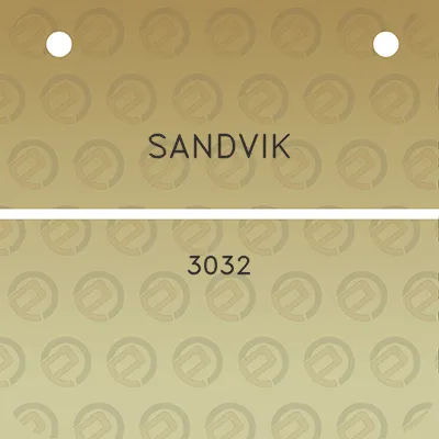 sandvik-3032